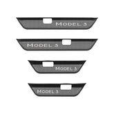 Ochranný kryt proti pošročení předních zadních dveří pro tesla model 3 highland 2024